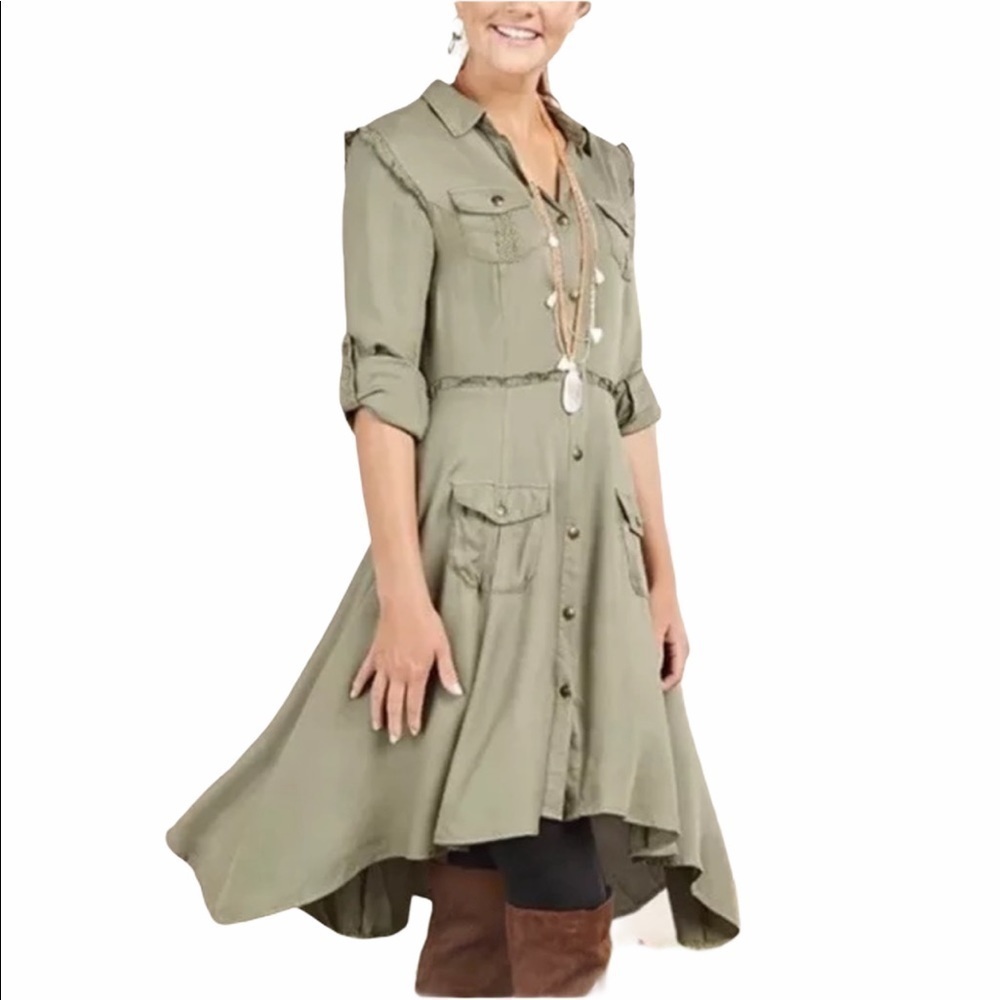 New Matilda Jane Womens Tree Canopy Dress Small